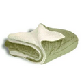 Sage Green Sherpa Blanket